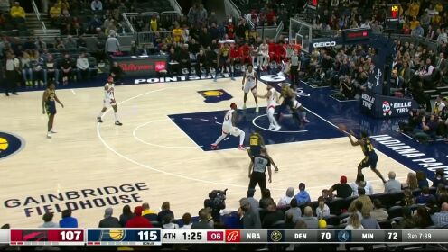 《NBA全场集锦》胜利天平已经倾斜！哈利伯顿箭步疾传希尔德三分奠定胜局