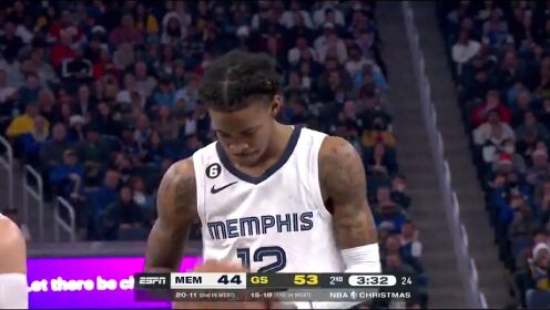 《金州勇士》【回放】NBA常规赛：灰熊vs勇士第2节中文解说回放