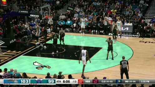 《NBA全场集锦》碾压内线 瓦格纳强势顶开防守打进2+1