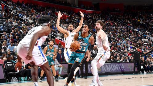 《NBA全场集锦》【纯享】篮网vs活塞精华回放 篮网六人上双多点开花稳坐东部第六