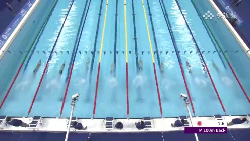  徐嘉余夺得杭州亚运会游泳男子100米仰泳金牌
