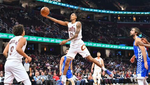 《NBA骑士》【原声】马卡比89-120骑士 杰洛姆15+6 贝茨16分大胜马卡比