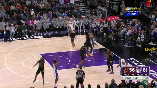 福克斯vs骑士集锦 砍下28分复出状态火热