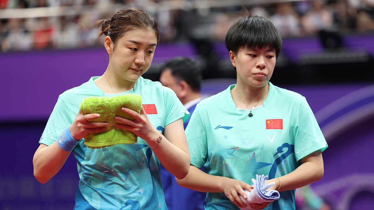 陈梦/王艺迪不敌印度姐妹 中国队无缘奖牌