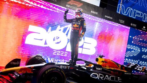 纵情F1_2023F1卡塔尔大奖赛冲刺赛_维斯塔潘提前6场F1正赛卫冕完成不可阻挡的完美赛季_高清1080P在线观看平台_腾讯视频