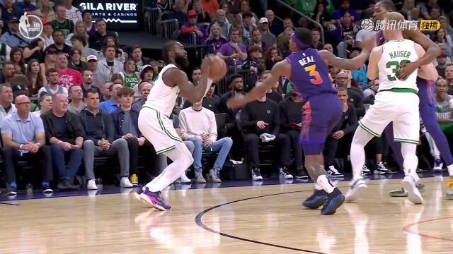 怒喷裁判！杰伦-布朗不满判罚 吃到技术犯规