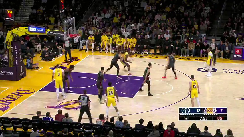 【回放】奇才vs湖人第1节中文解说回放