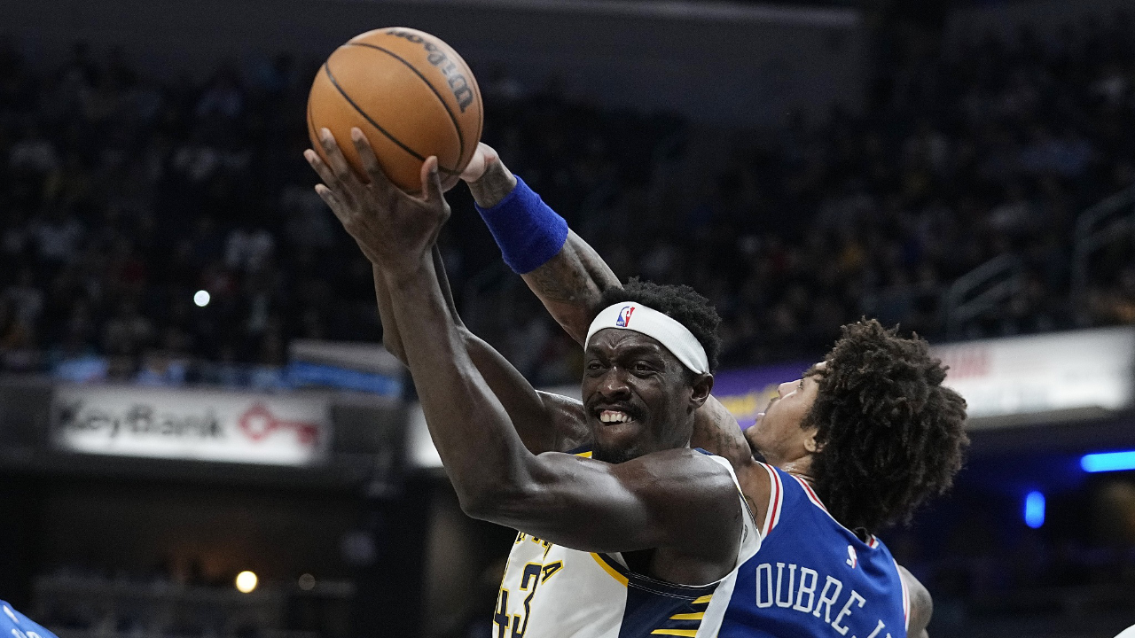 集锦76人122144步行者西亚卡姆三双步行者七人得分上双拿下胜利