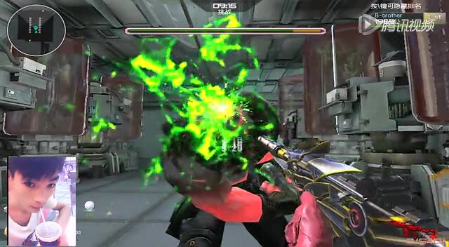 逆战全服首发scar丈八蛇矛单挑猎魔乐园钢管男