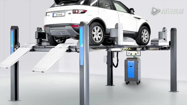 百斯巴特无接触式四轮定位仪中文版视频抢先看