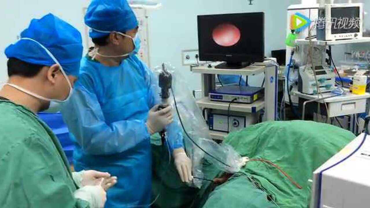 输尿管软镜手术过程_腾讯视频