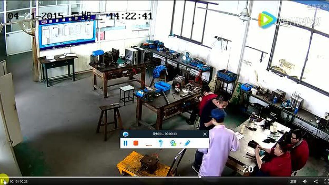 监控摄像头高清演示画面-港晶电子_高清