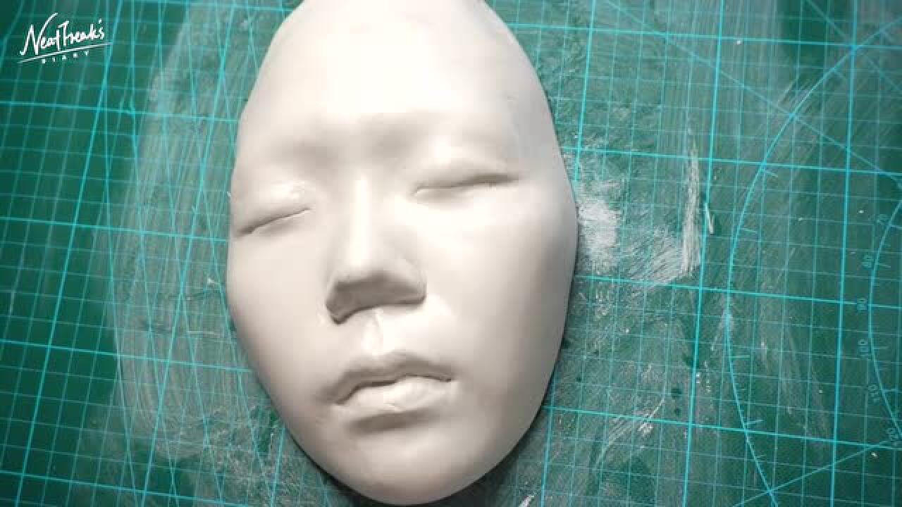 特效化妆自制面部倒模_高清1080P在线观看平台_腾讯视频
