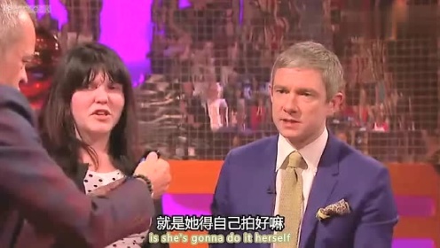 【iSherlock字幕组】Martin Freeman 在诺顿秀