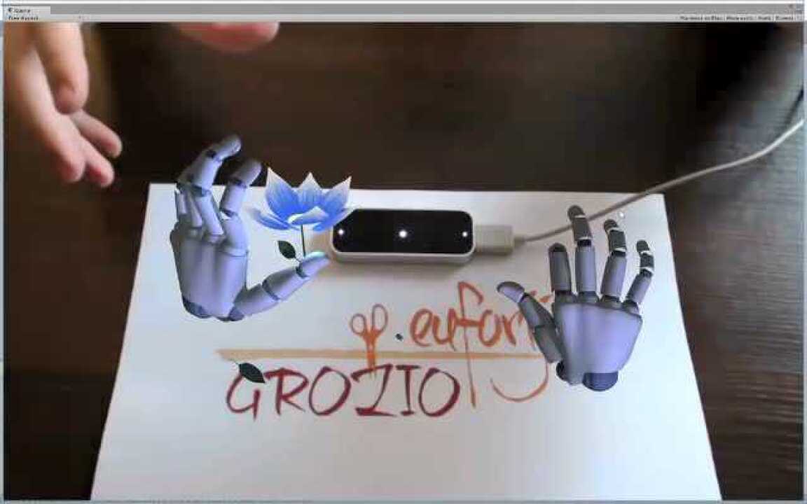 Leap Motion Unity AR 