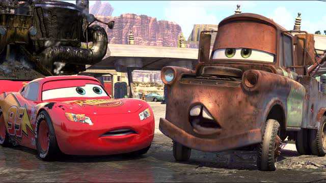 赛车总动员 塑造最经典还是这辆拖车 斗拖拉机这段真是精彩