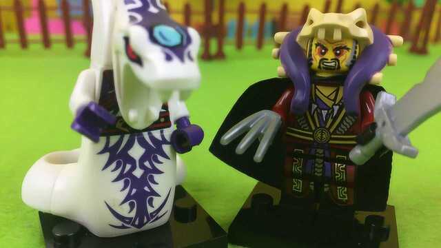 乐高积木之幻影忍者陈大师玩具拼装视频过家家亲子游戏