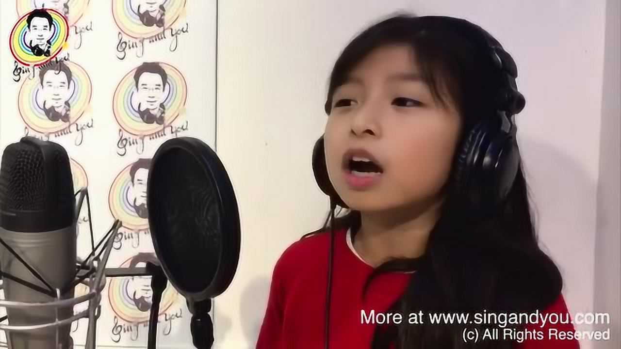 翻唱《我的祖国》犹如天籁,高音震撼全场t滕景科技01:4010小女孩到底