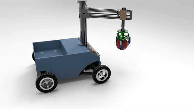 智能捡球机器人