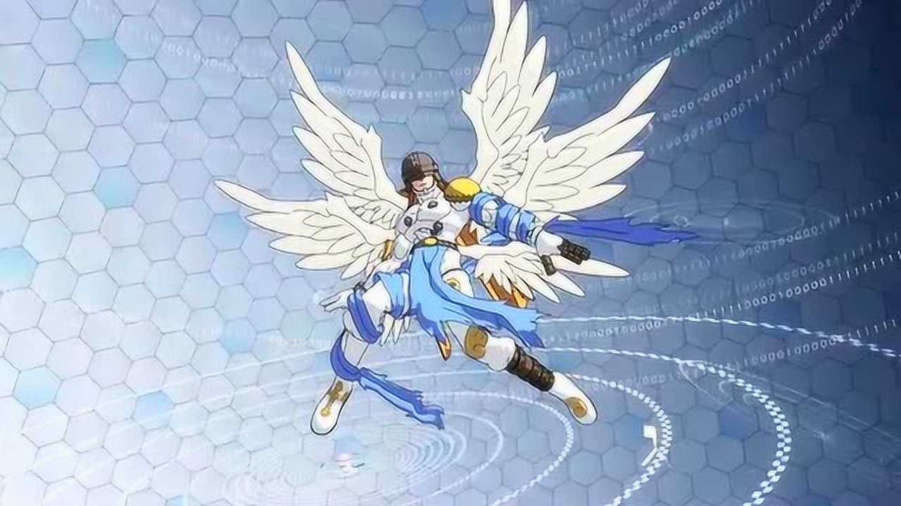 数码宝贝,究极进化炽天使兽_腾讯视频