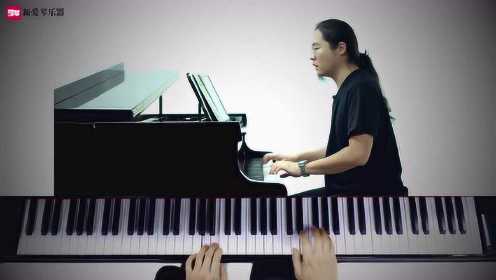 钢琴教学《月亮代表我的心》