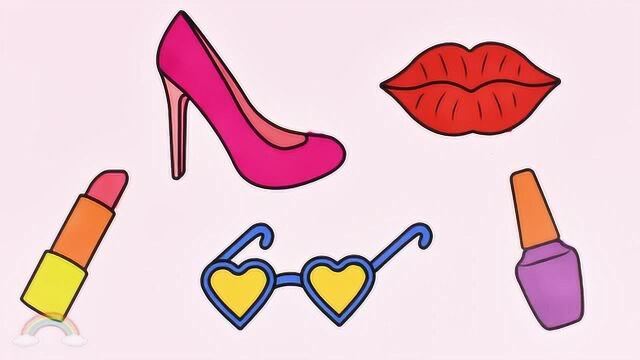 小公主装扮高跟鞋宝宝简笔画儿歌故事大全