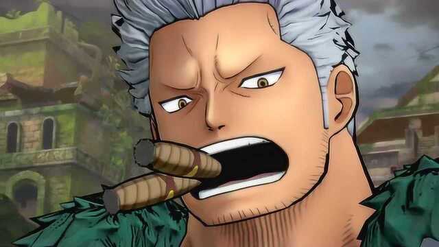 海贼王燃烧之血:2年前烟男斯摩格各阶段必杀技和超杀演示