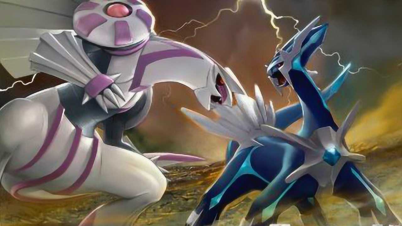 帝牙卢卡vs帕鲁奇亚,神奇宝贝传说之战