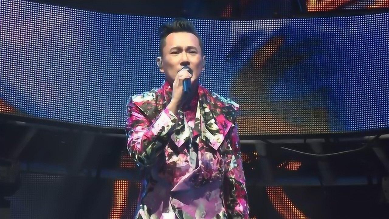 台湾“情歌王子”张信哲现场演唱代表作歌曲《过火》_高清1080P在线观看平台_腾讯视频