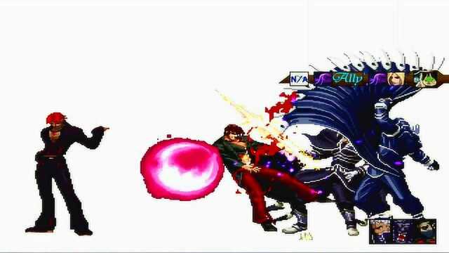 拳皇mugen:最华丽的对决,k堪称神!