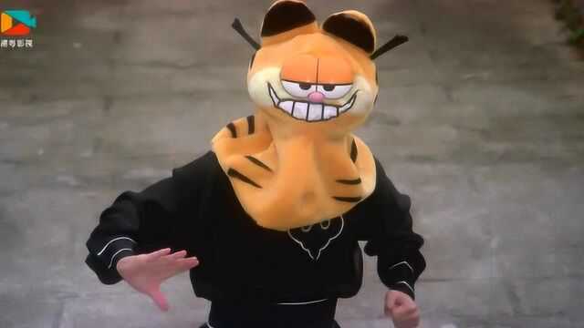 破坏之王周星驰版加菲猫暴揍黑熊