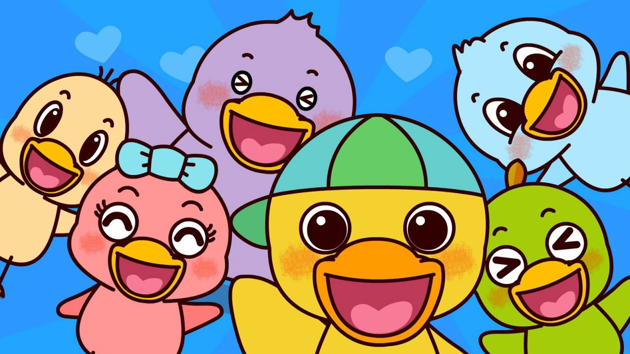 宝宝巴士英文儿歌—six little ducks_腾讯视频