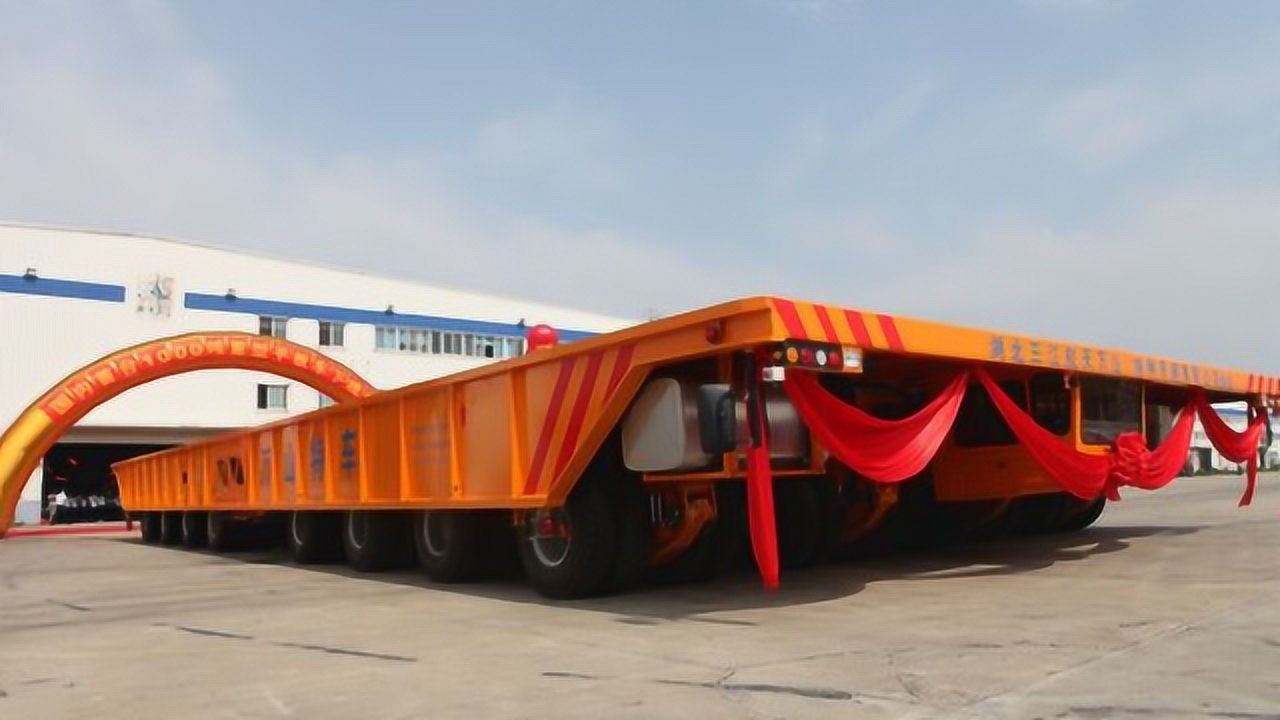 大国重器第二季运输装备中的巨无霸重型特种运输车