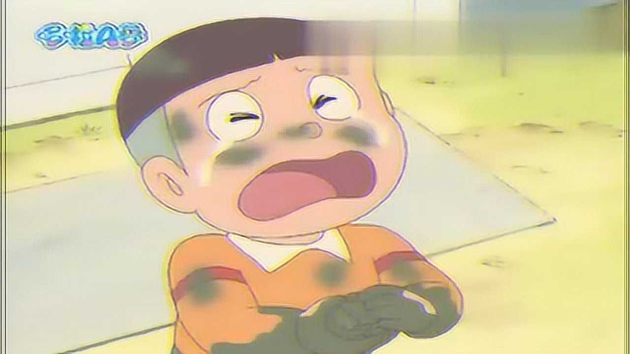 小叮当:小时候的大雄真是看一次可爱一次呢,还特别委屈呢
