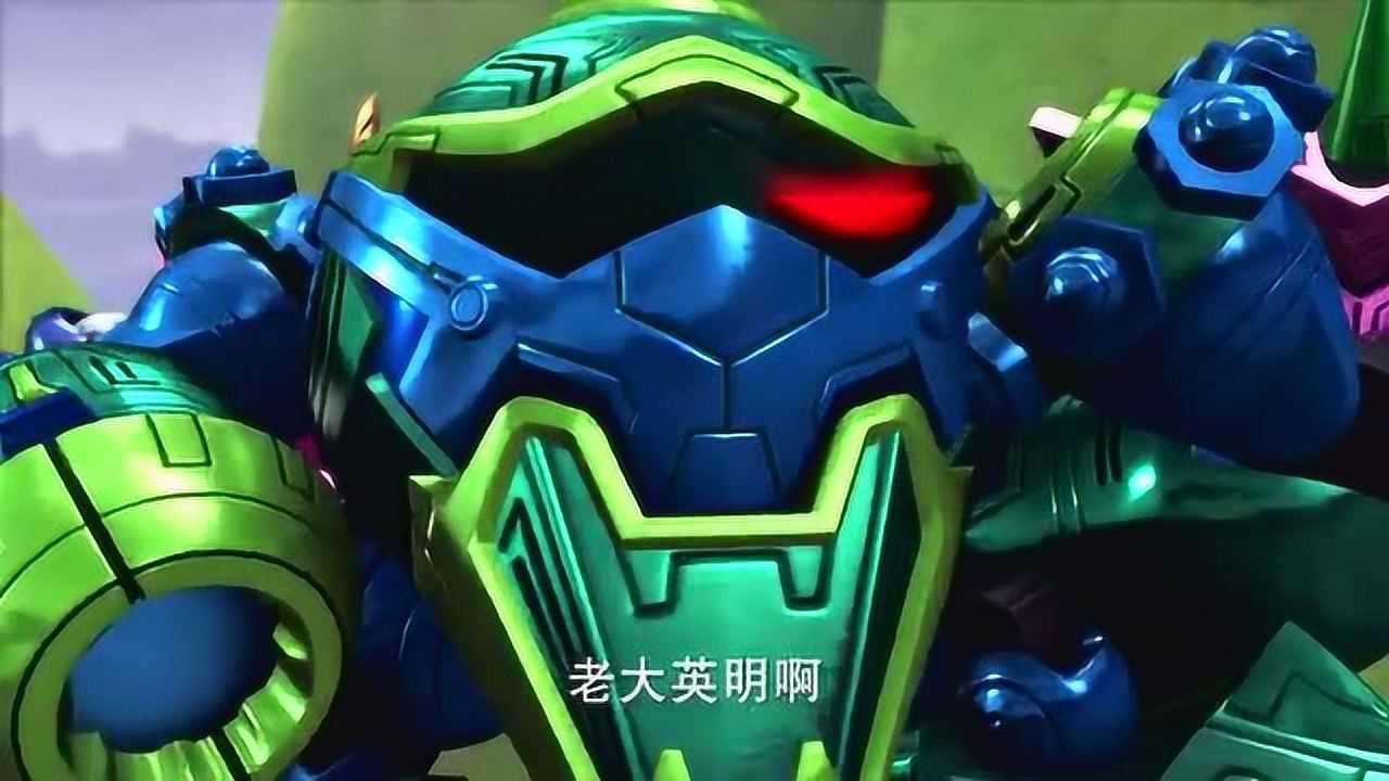 果宝特攻三剑客的机甲竟然被偷了