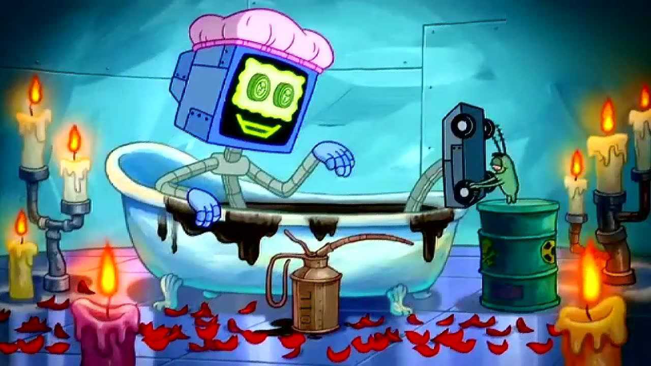 痞老板正在和老婆凯伦洗鸳鸯浴,结果痞老板的奶奶突然出现了