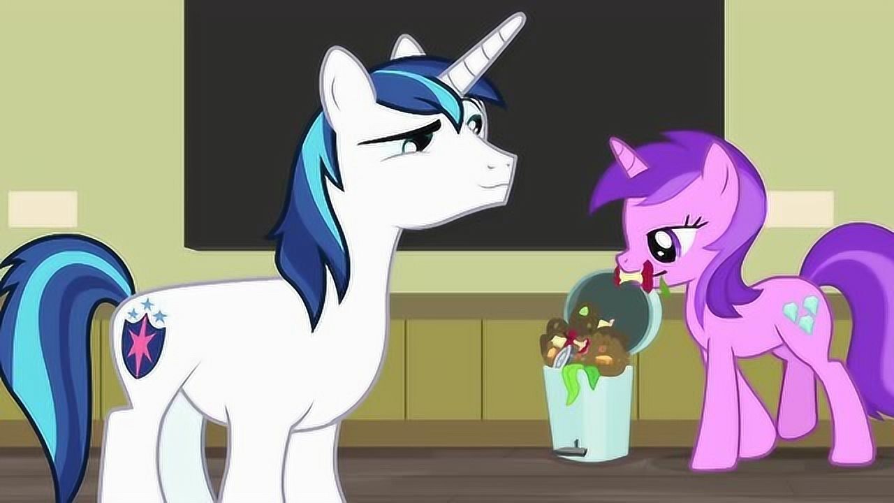 小马宝莉:闪耀盔甲把垃圾桶当艺术品