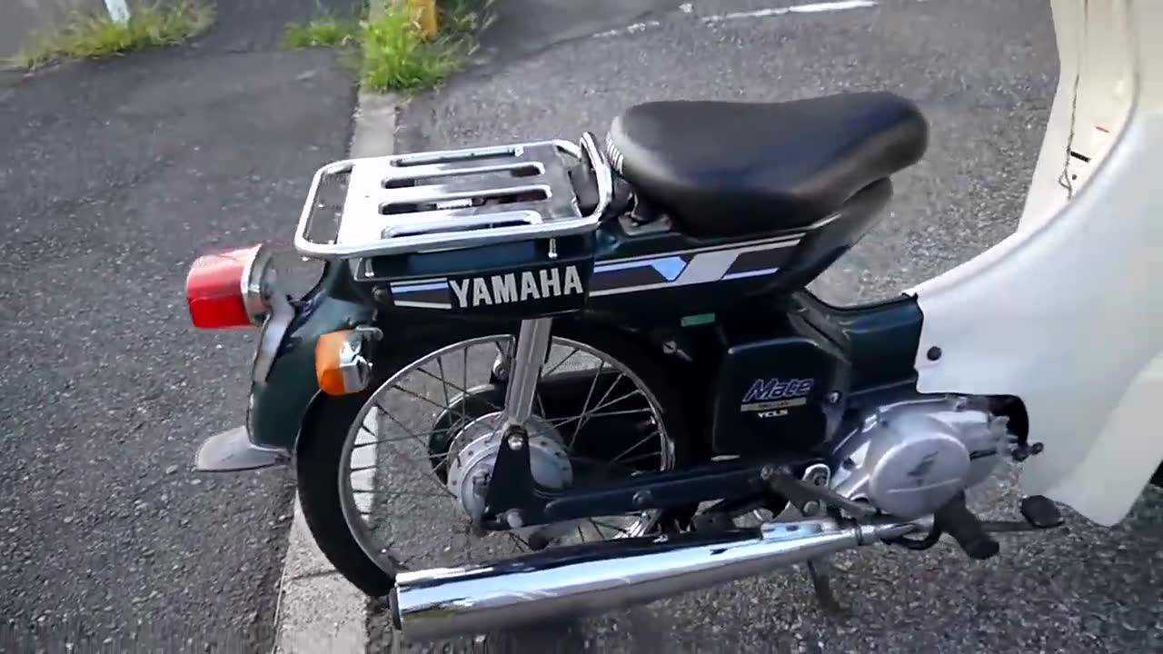 yamaha雅马哈生产的幼兽mate50两冲摩托车, 不是重庆cy80啊