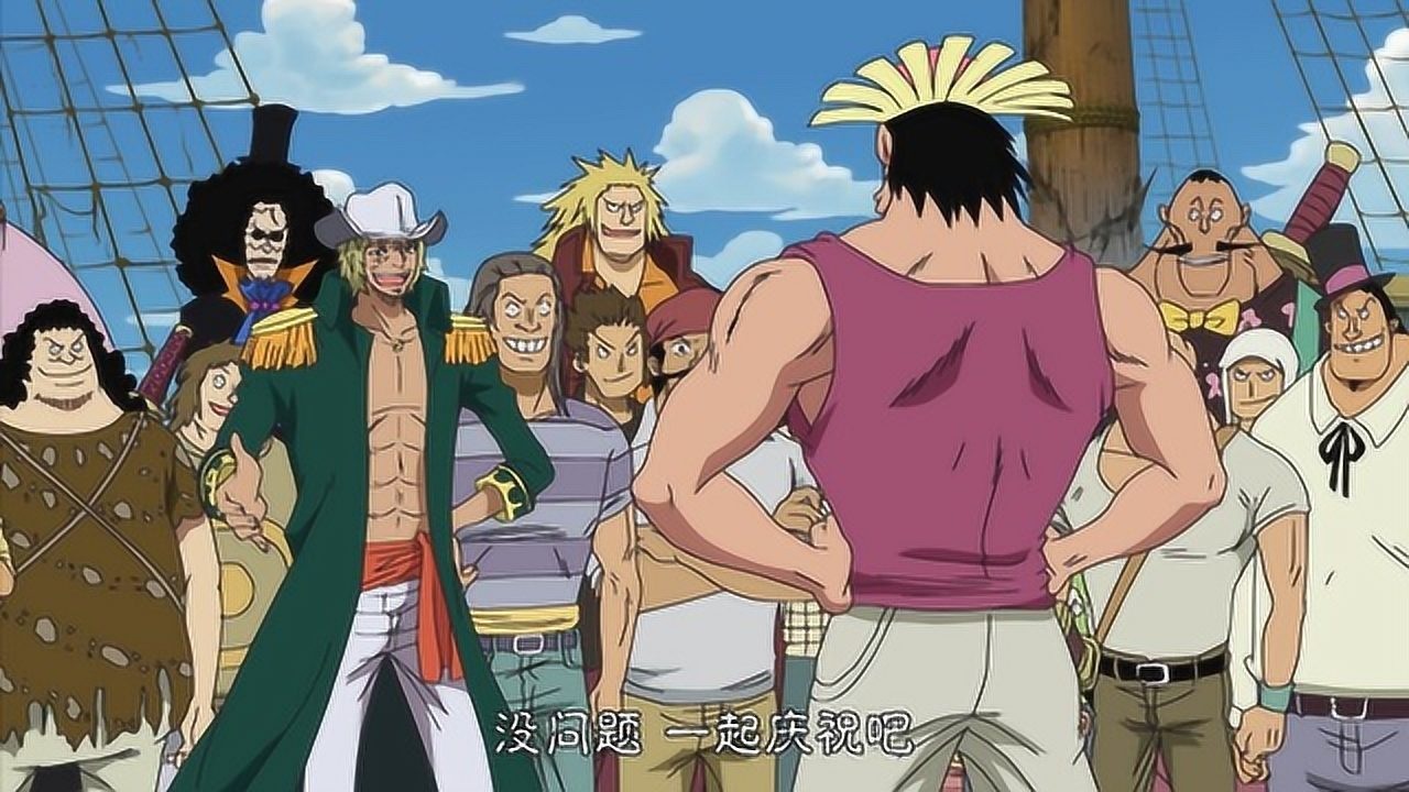 海贼王:罗杰海贼团的成员就是霸气,竟敢当面敲诈海贼啦!