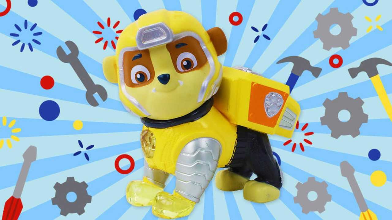 《玩具》玩具口袋 汪汪队立大功强力狗狗系列之小力的玩具分享_高清