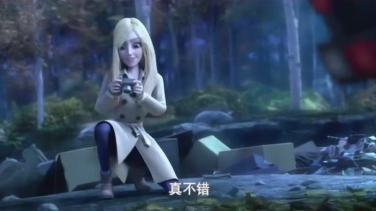 熊出没变形记面对坏蛋们外国记者真聪明