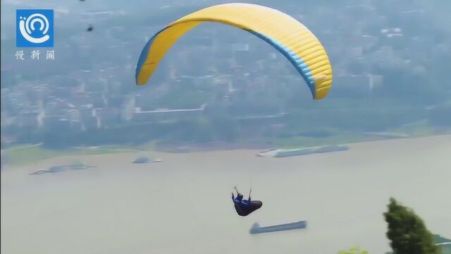 一江碧水 两岸青山 来重庆云阳做一回“空中飞鸟”