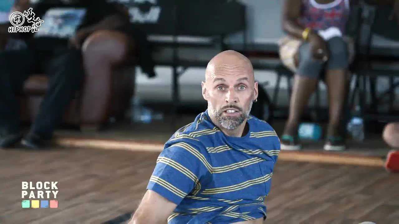 传奇bboy storm告诉你什么叫创意街舞表演!