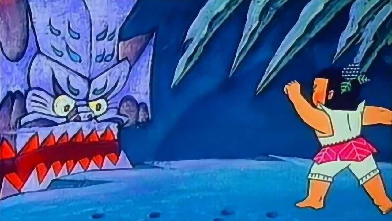 金刚葫芦娃遇到"钢牙大王","钢牙大王"损失了一嘴钢牙