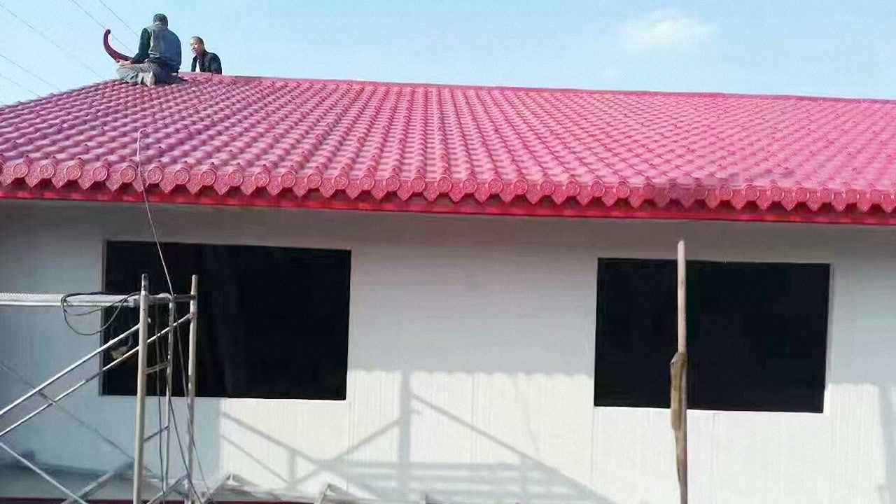 为什么农村搭棚都用树脂瓦它到底好在哪里今天总算知道了
