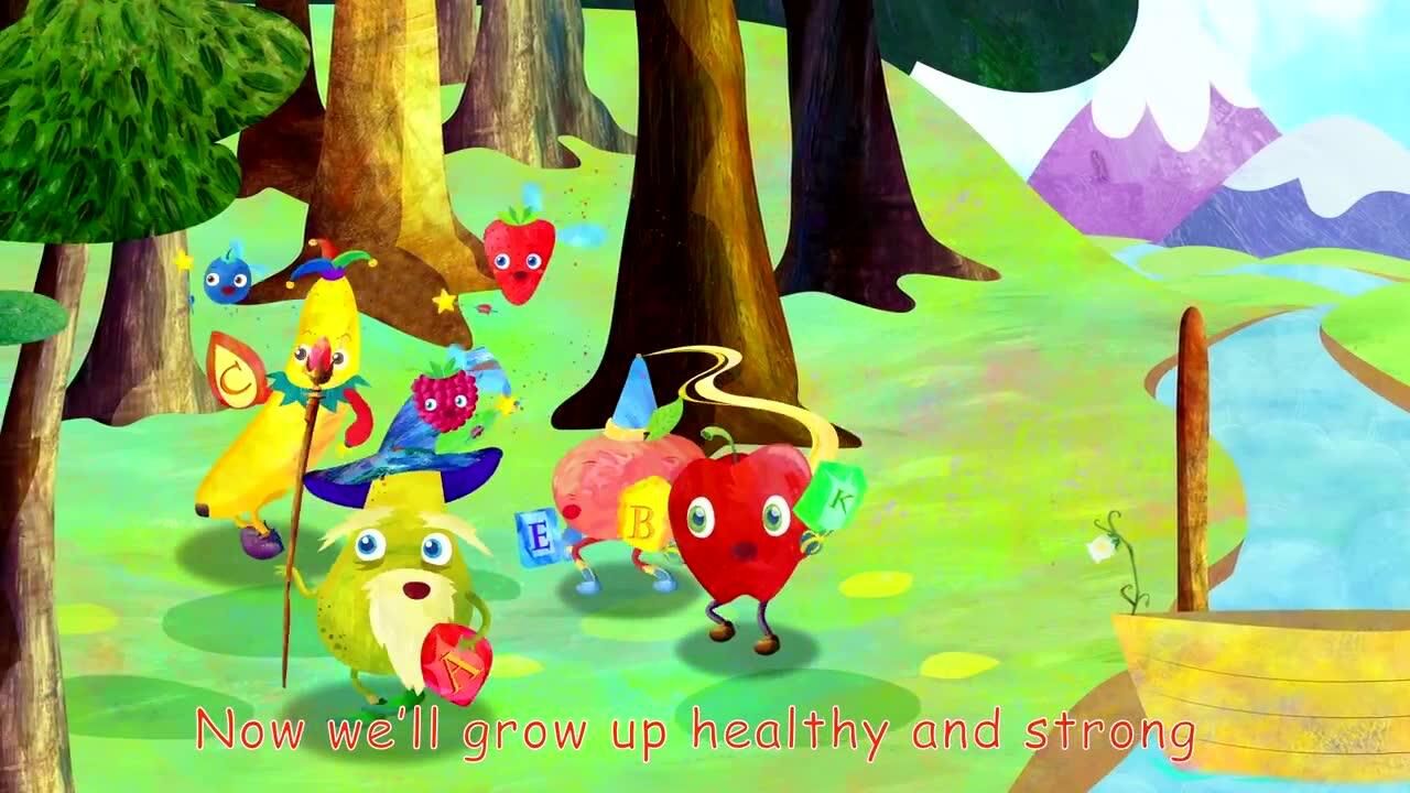 小海马英语|儿歌-fruit song