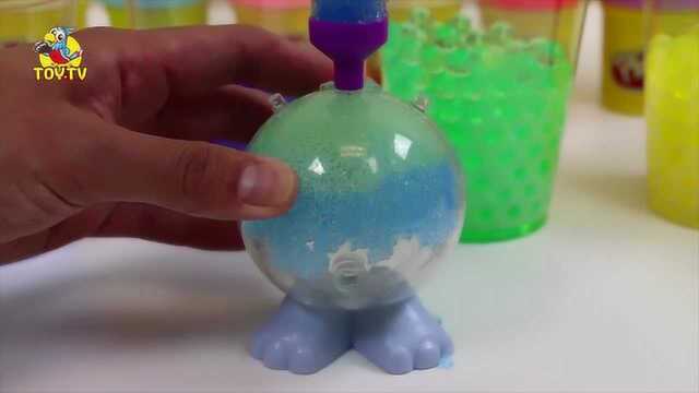 Orbeez DIY手工 制作出犀牛和大象