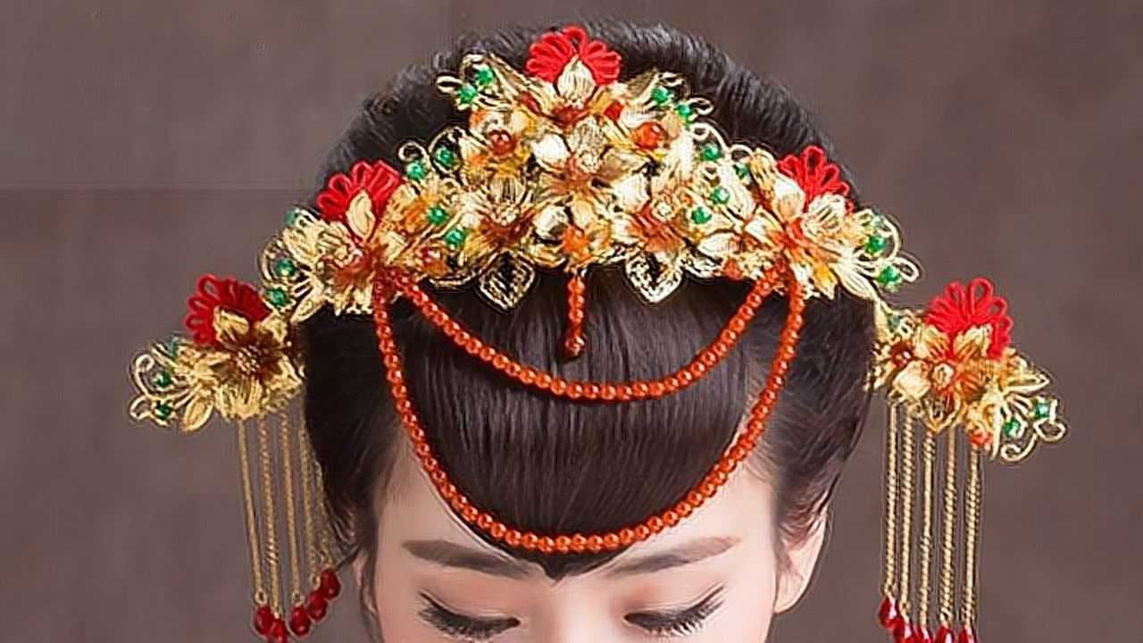 12星座女唯美古代头饰!水瓶座的真好看