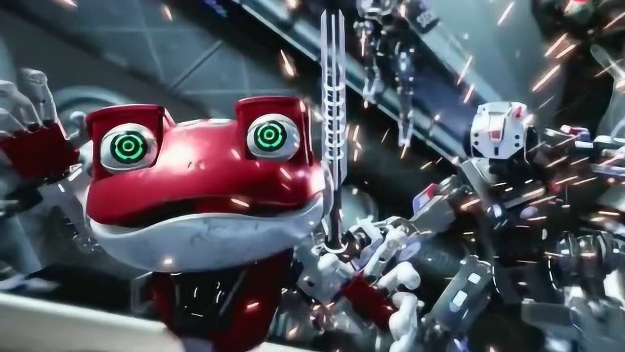 快乐酷宝小宝力挽狂澜战胜全部智能机器人可是脚受伤了