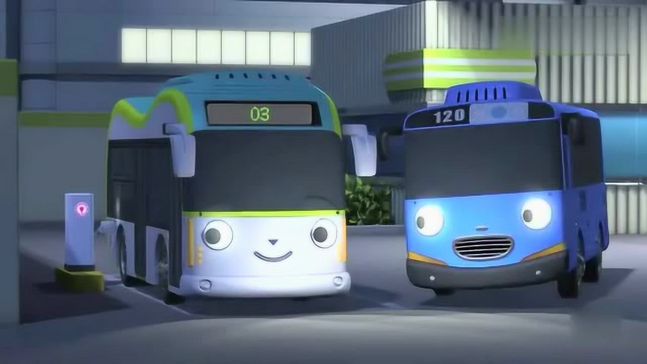 小公交車太友:太友帶比特回到巴士車庫,大家歡迎新朋友等了一天